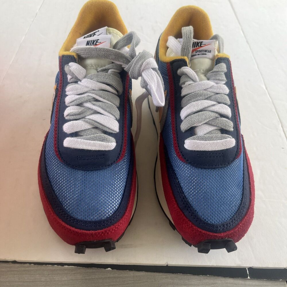Size 3.5 - sacai x Nike LDWaffle Varsity Blue B Grade